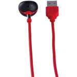 carregador click n charge magnético USB detalhe interno dos conectores