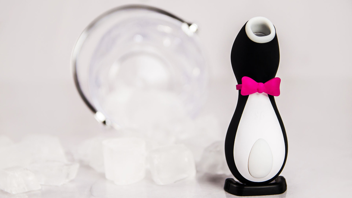 como escolher o primeiro vibrador satisfyer penguin no meio do gelo