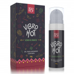 Gel lubrificante Sexy Hot Vibro Hot embalagem e caixa