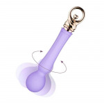 Vibrador varinha mágica Confidence Zalo cor violeta claro função rotação